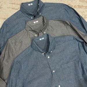 Spoke (3) OCBD cotton shirt- Medium regular fit , like new!